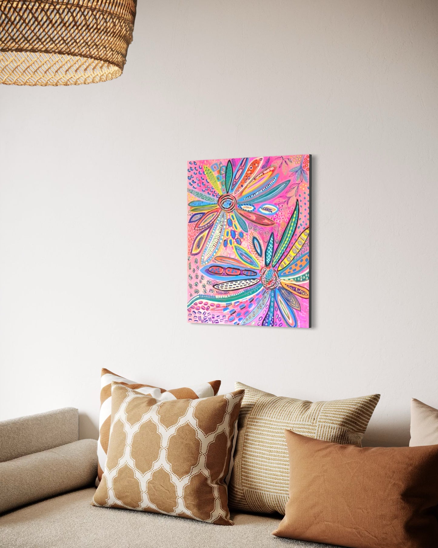 "Blooming Energy" - Original Abstract Floral
