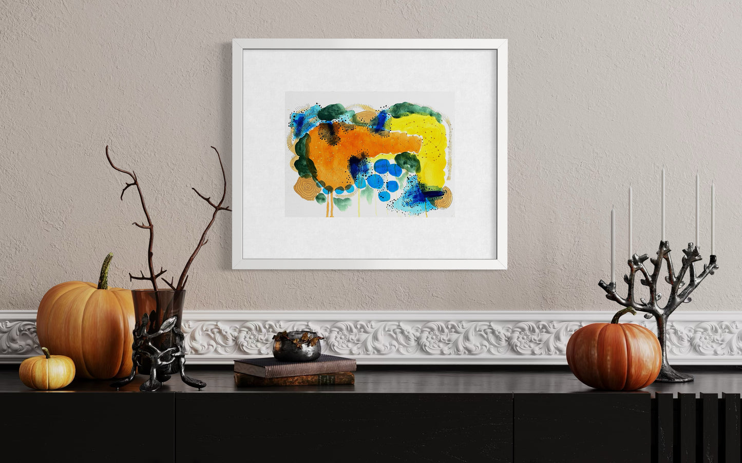 Glow of the Forest — A4+ Original Art on Paper