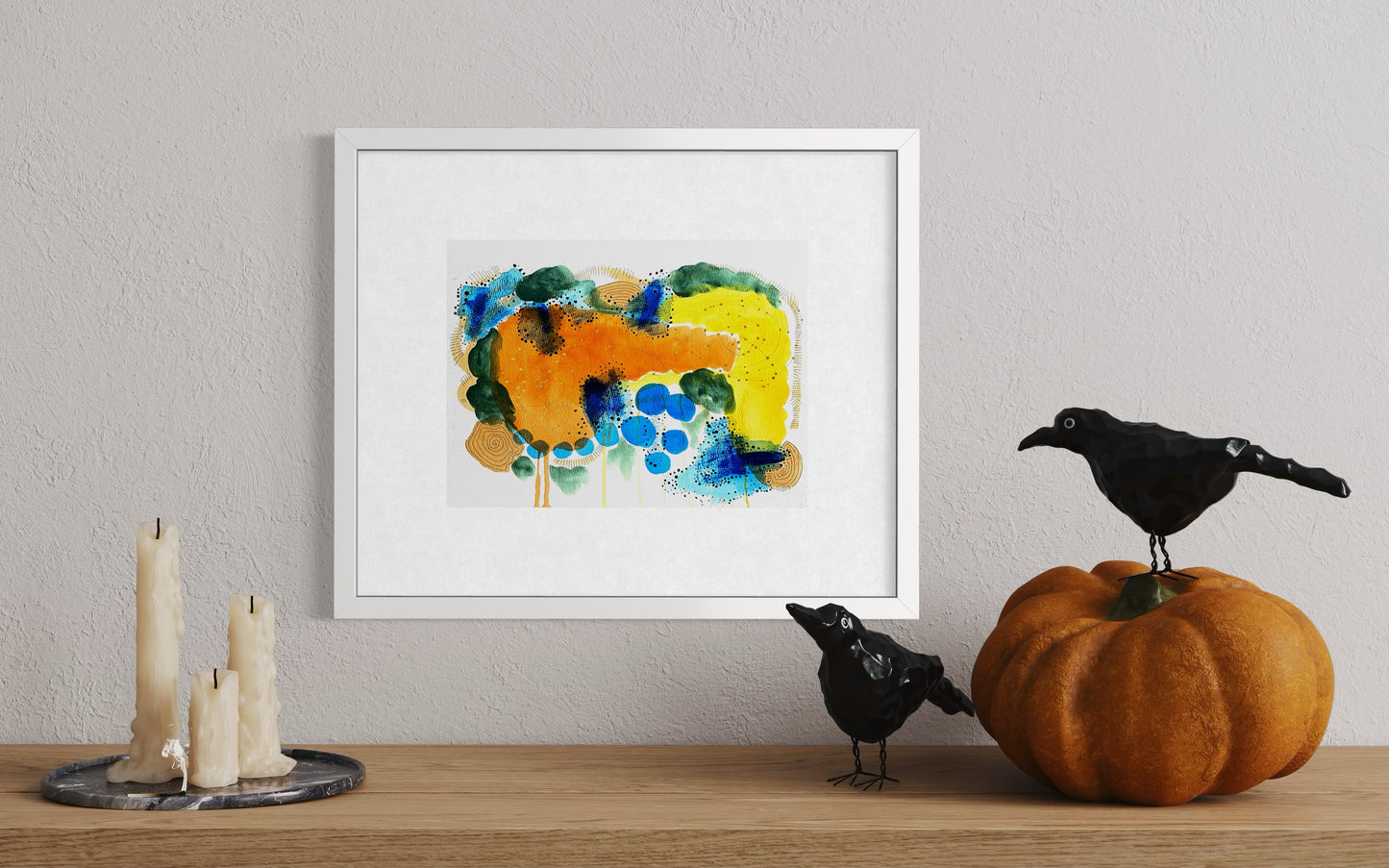 Glow of the Forest — A4+ Original Art on Paper