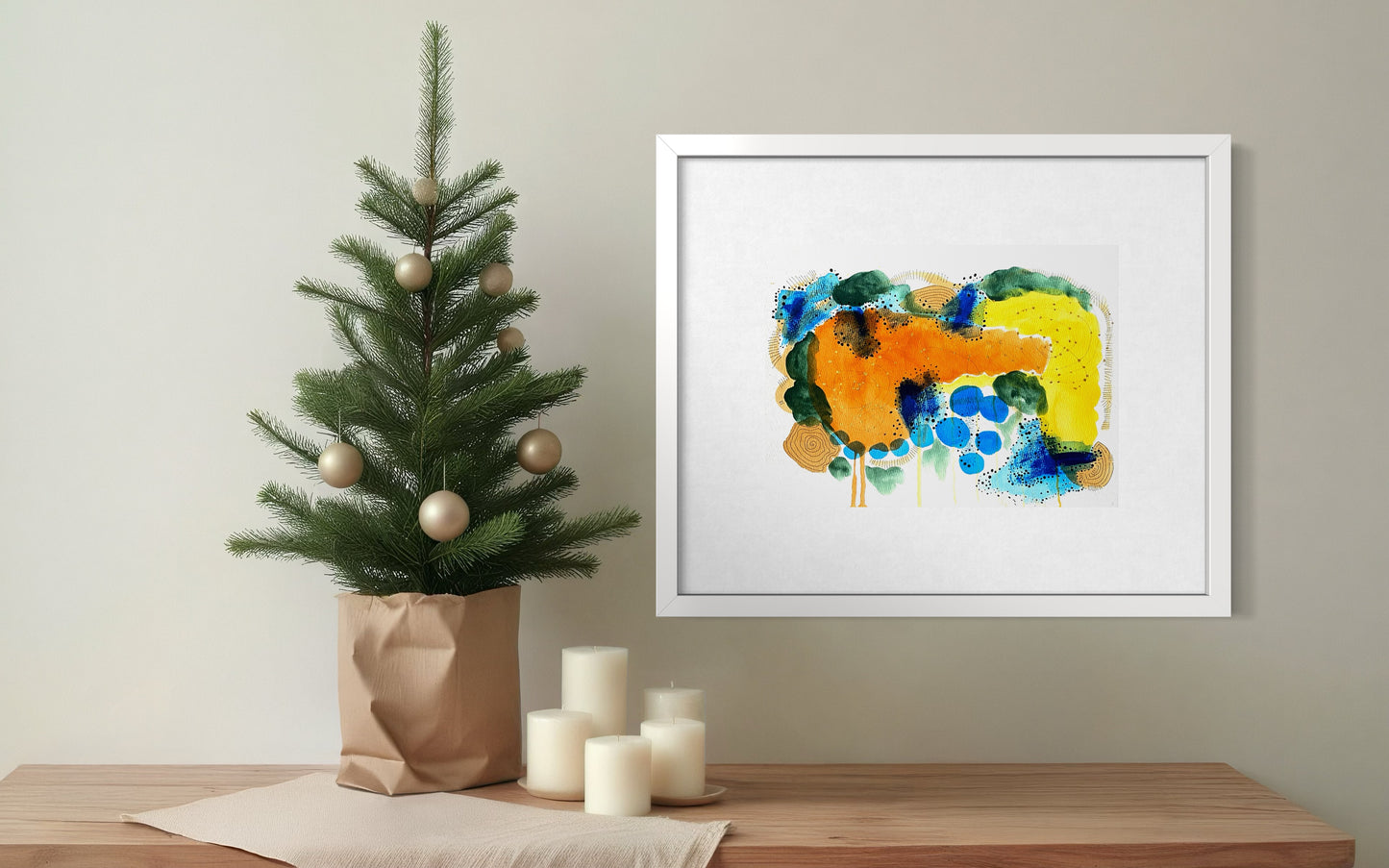 Glow of the Forest — A4+ Original Art on Paper