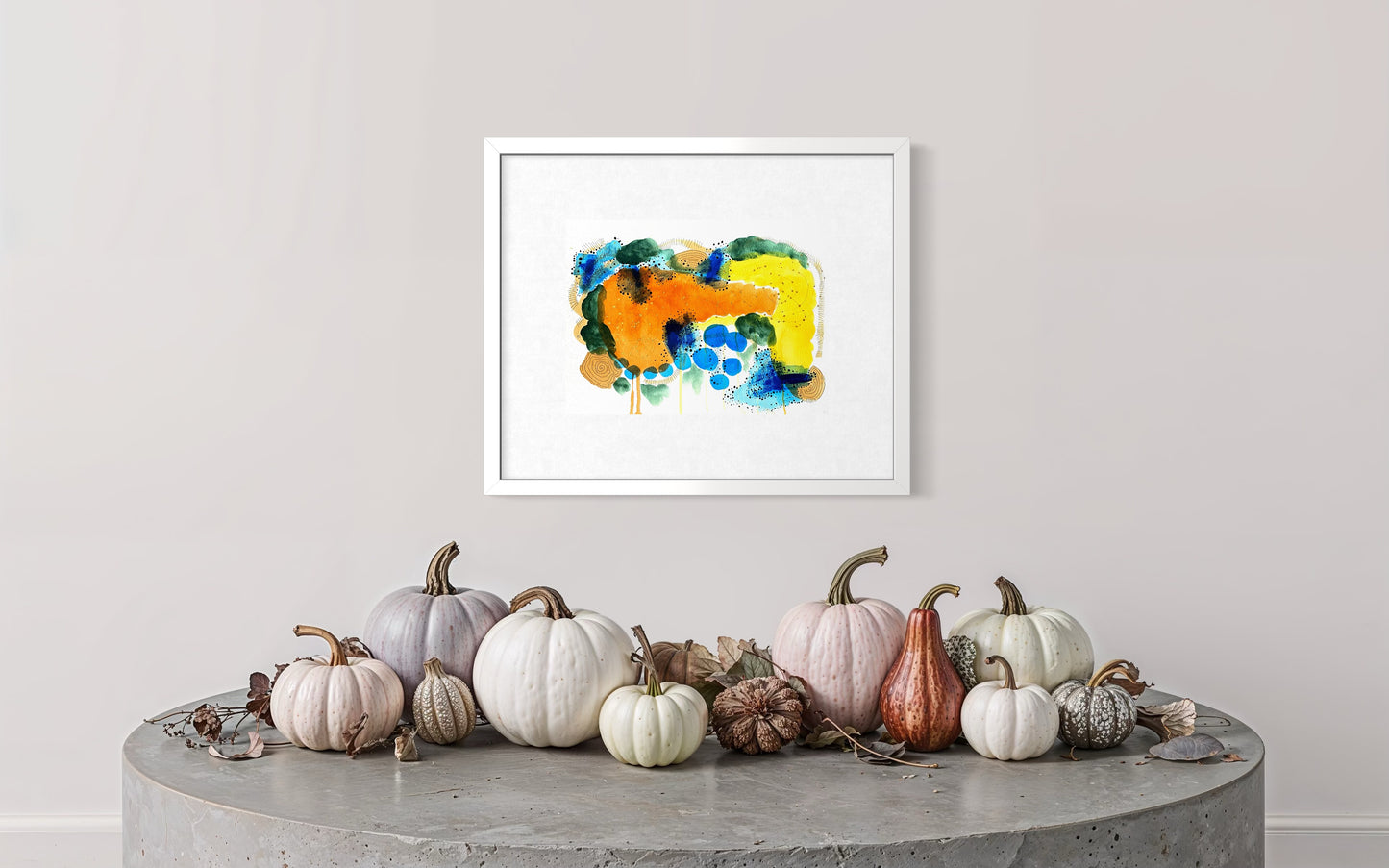 Glow of the Forest — A4+ Original Art on Paper