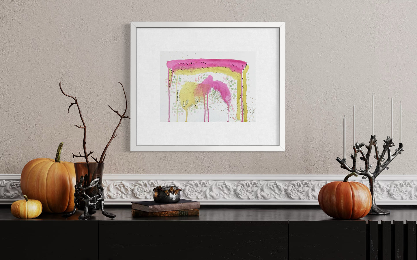 Soft Bloom Dream” – Original Watercolour Artwork (A4+)