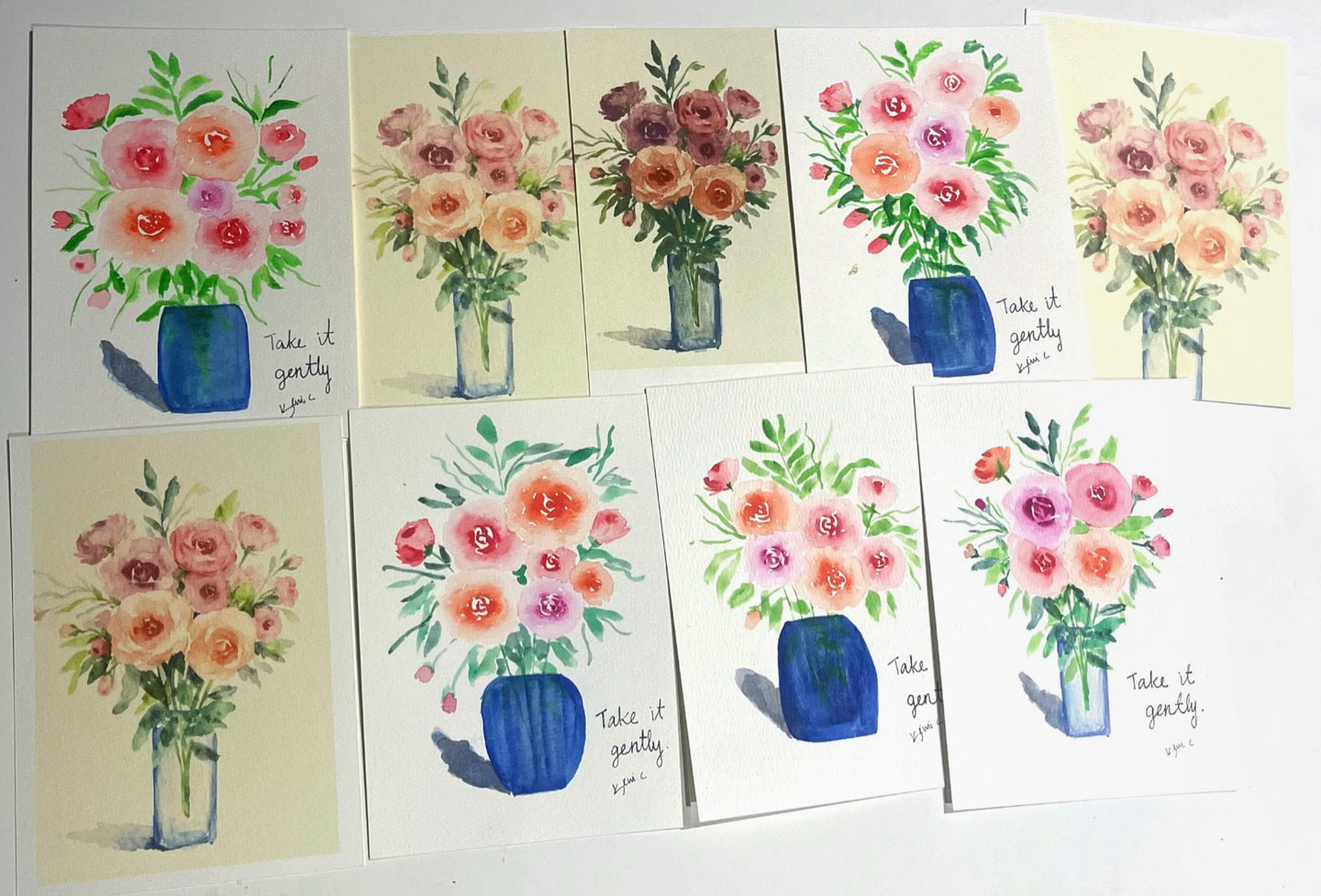 Collection: Hope in Bloom – Slow Art Mail (Made to Order)